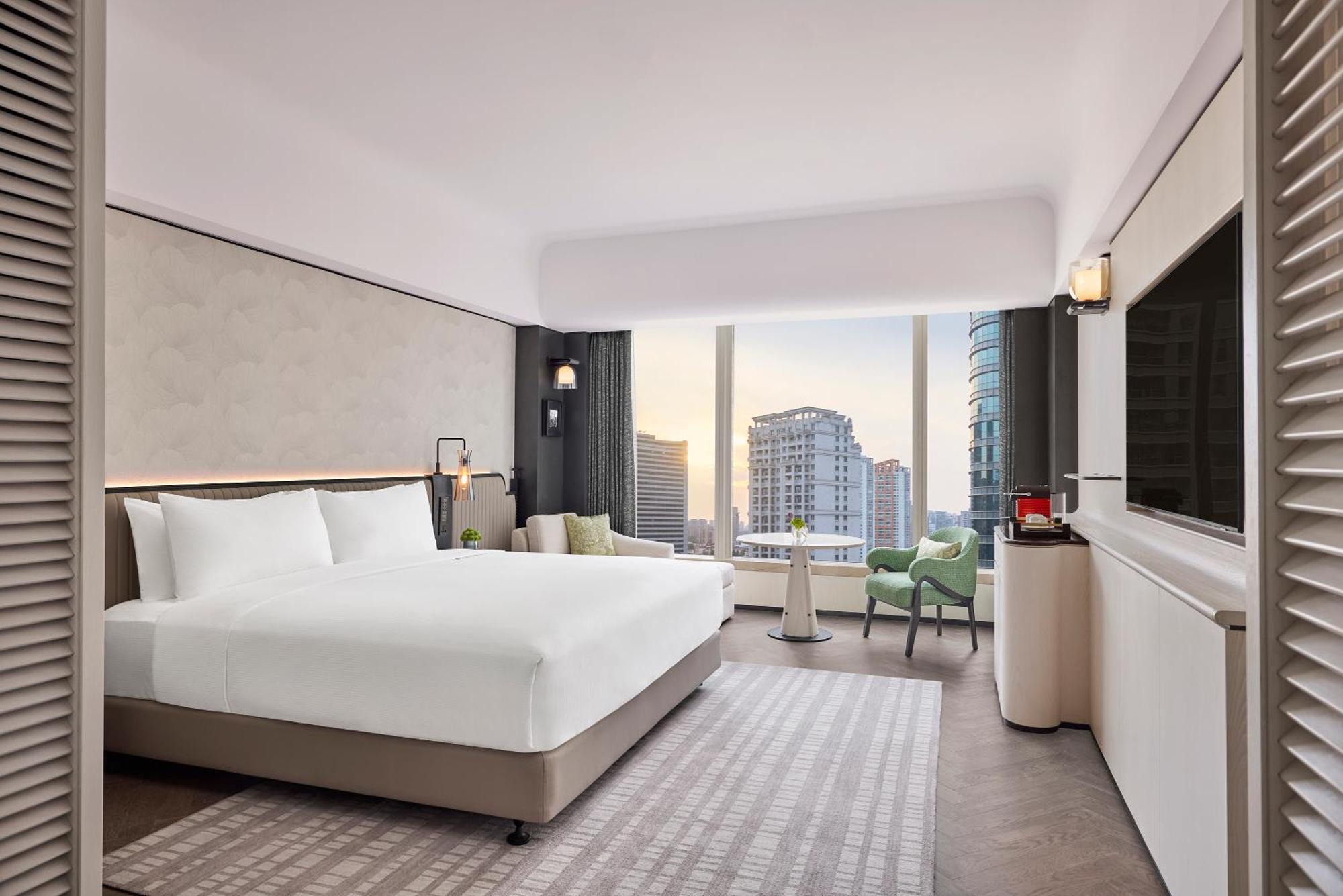 Hilton Shanghai City Center -Steps From Iconic Landmarks Wukang Mansion And Jing'An Temple Buitenkant foto