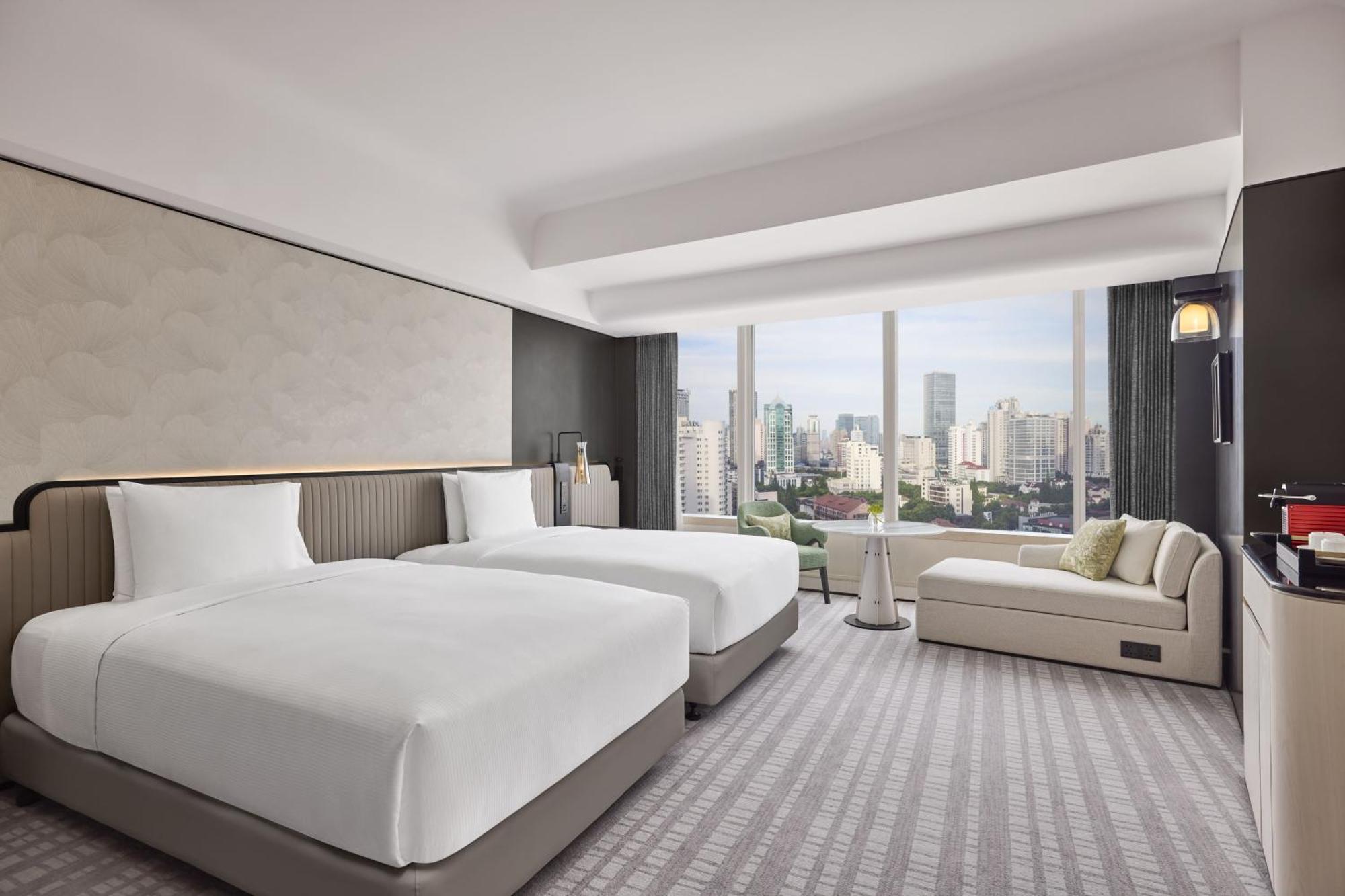 Hilton Shanghai City Center -Steps From Iconic Landmarks Wukang Mansion And Jing'An Temple Buitenkant foto