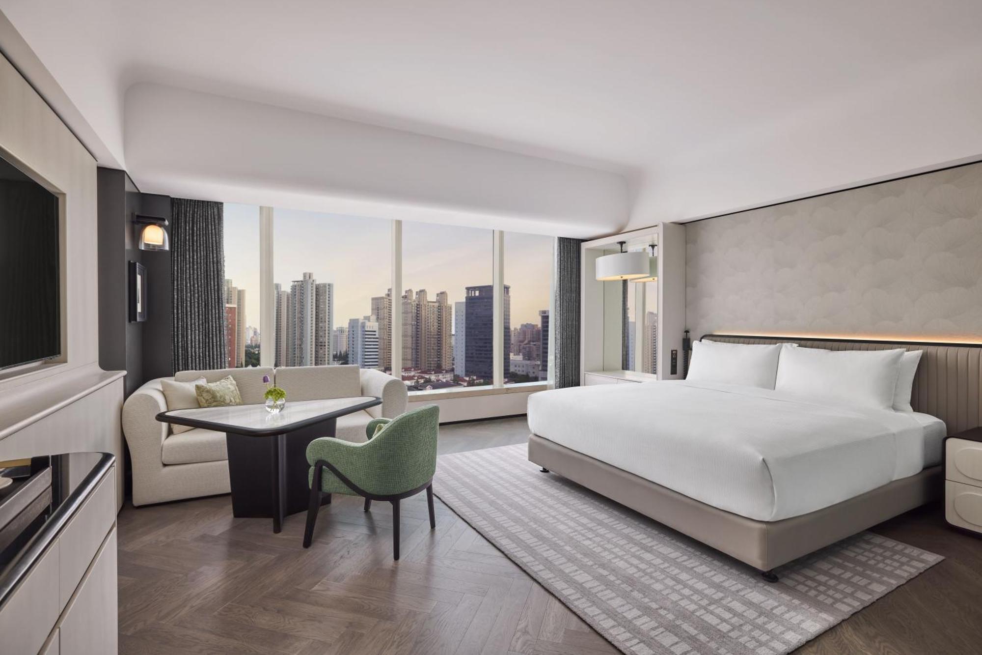 Hilton Shanghai City Center -Steps From Iconic Landmarks Wukang Mansion And Jing'An Temple Buitenkant foto